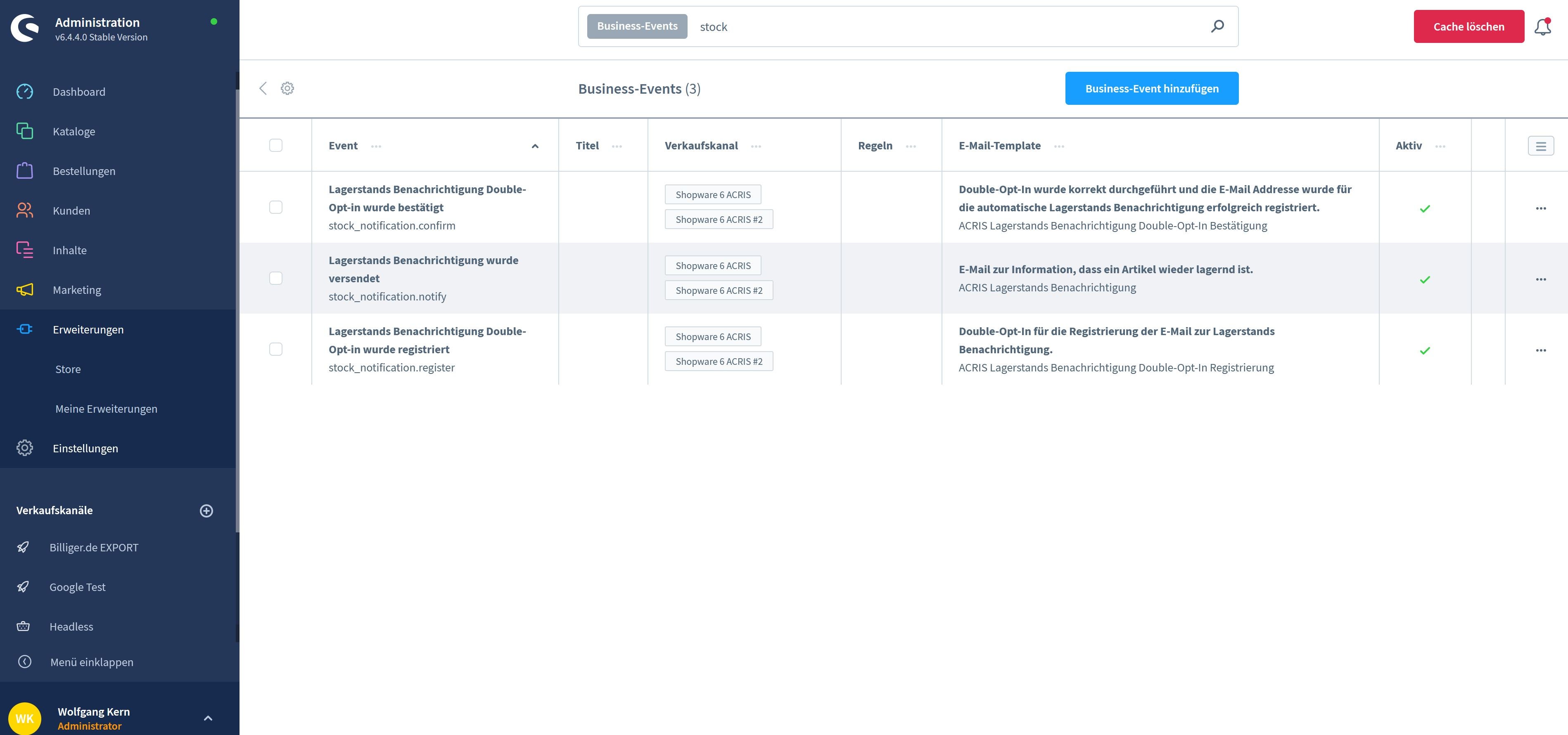 AcrisStockNotificationCS